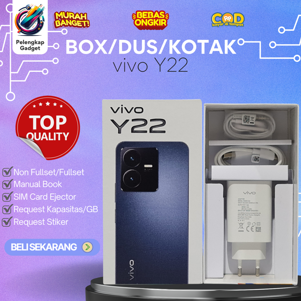 

BOX/DUS/KOTAK vivo Y22
