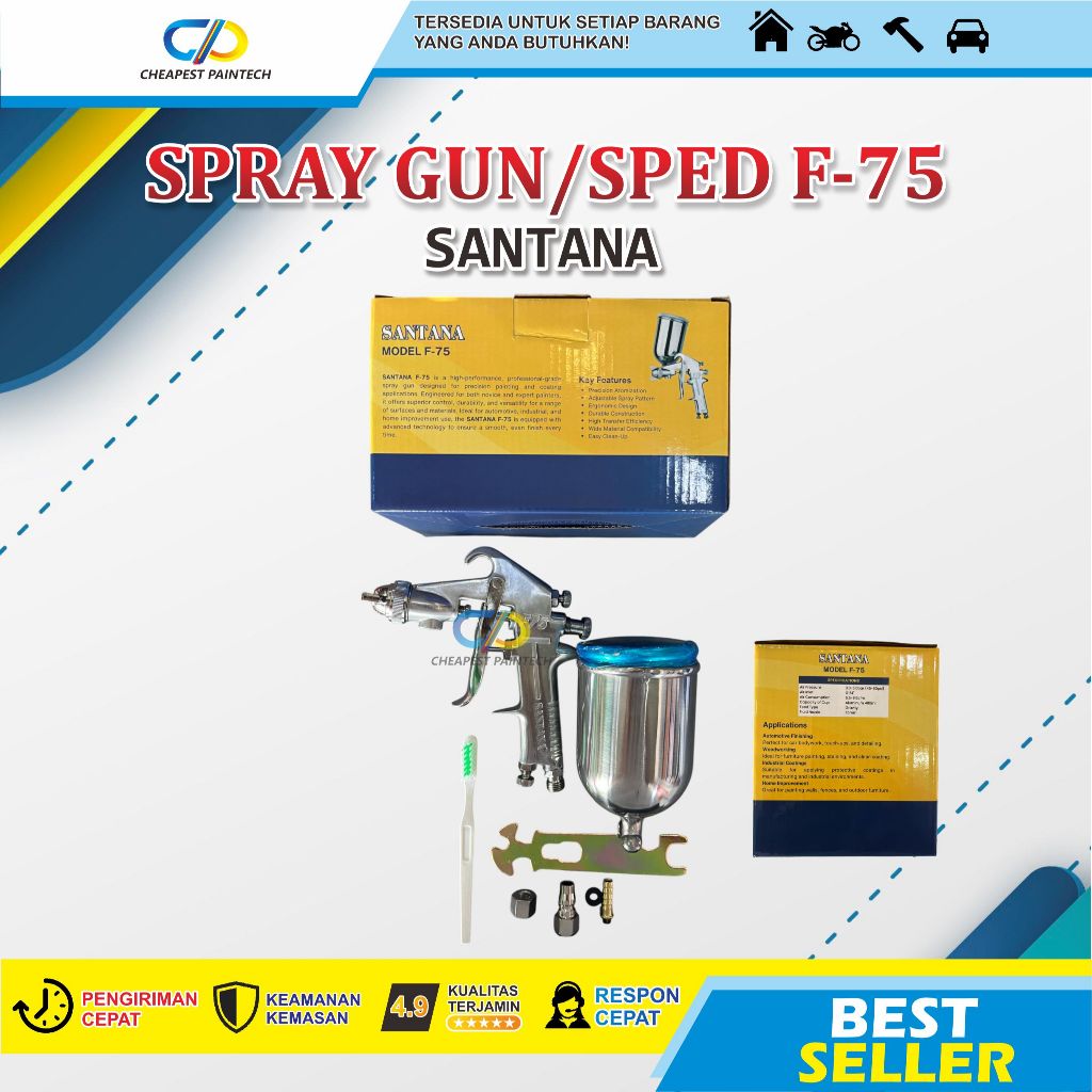 SPRAYGUN SANTANA F75 BEST SELLER