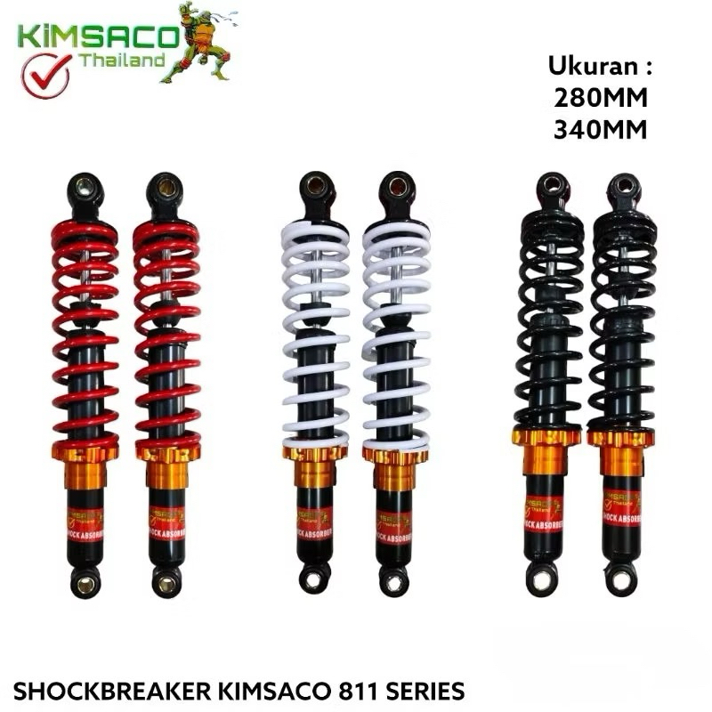 * SHOCKBREAKER BELAKANG SHOCK SHOK VARIASI BEBEK MODEL 811 SERIES UKURAN 280MM 340MM VEGA R ZR - SUP