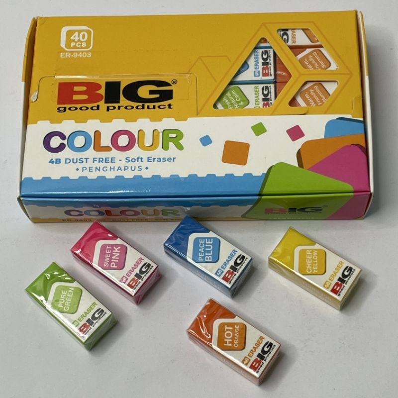 

penghapus big warna kecil