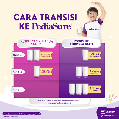

PediaSure Triplesure Susu Pertumbuhan Anak Rasa Cokelat 800 gram