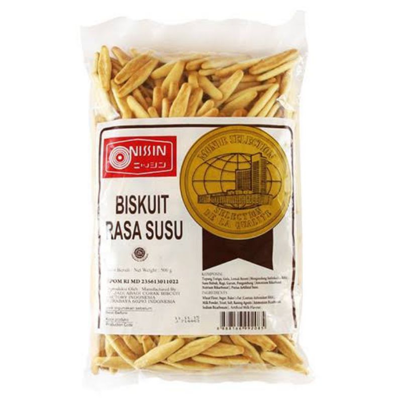 Nissin Biskuit Rasa Susu 300 g