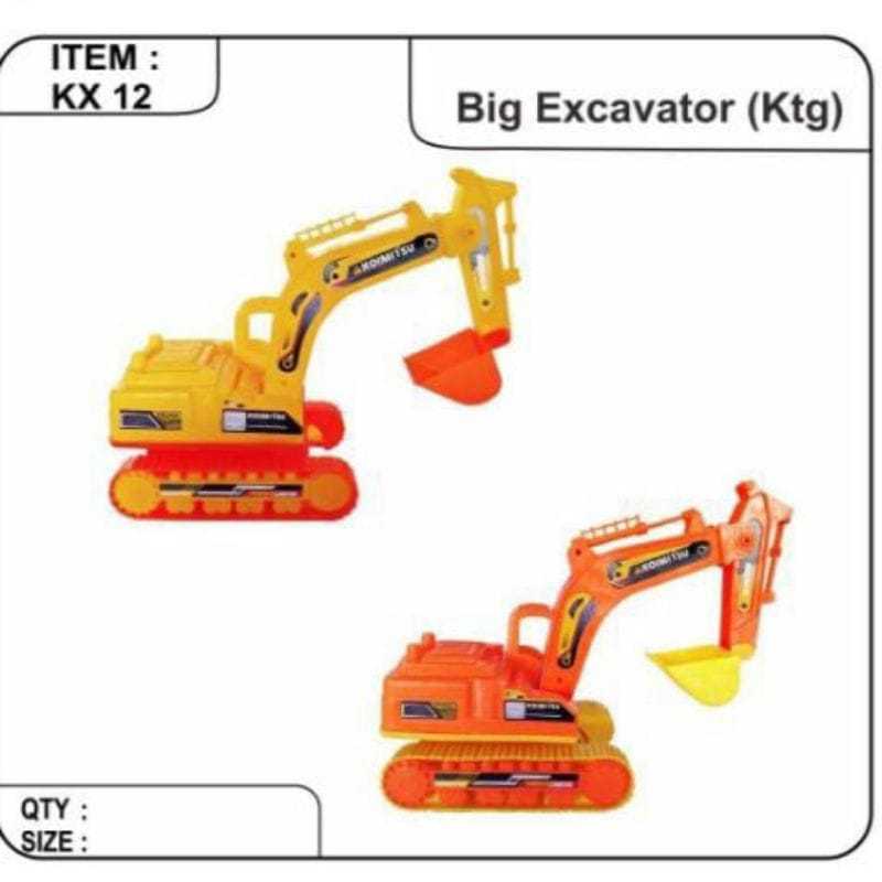 PROMO TERBARU MAINAN ANAK MOBIL EXCAVATOR BESAR BUNGKUS PLASTIK KX 12