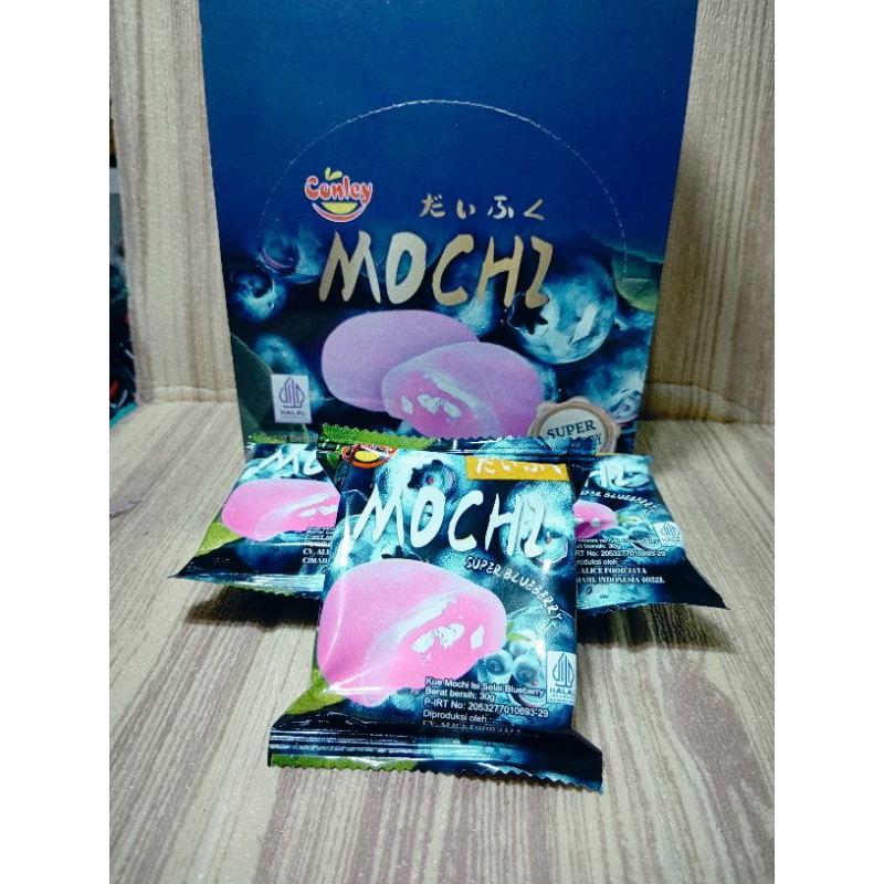 

Ukf5Pc6F4H (Kuliner.Kita) Mochi Conley Super Rasa Coklat Srawberry Bluberry Mangga (1Box Isi 12Pcs).