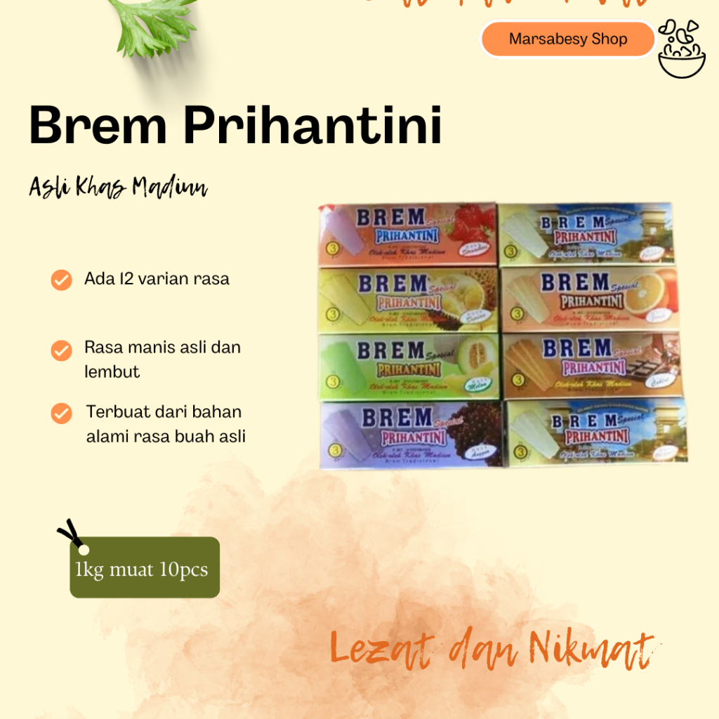 

NEW Brem Prihantini Madiun Varian Rasa Terlaris MURAH BERKUALITAS