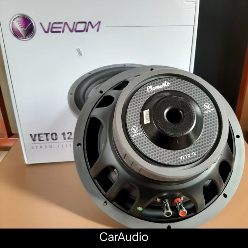 Subwoofer 12 Inch Venom Elemento Veto 12 / Subwoofer Mobil