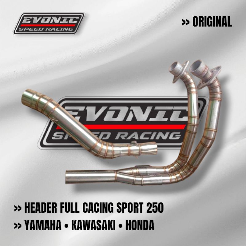 Header Inlet 50MM R25 MT25 CBR250RR NINJA250FI Original EVONIC EXHAUST