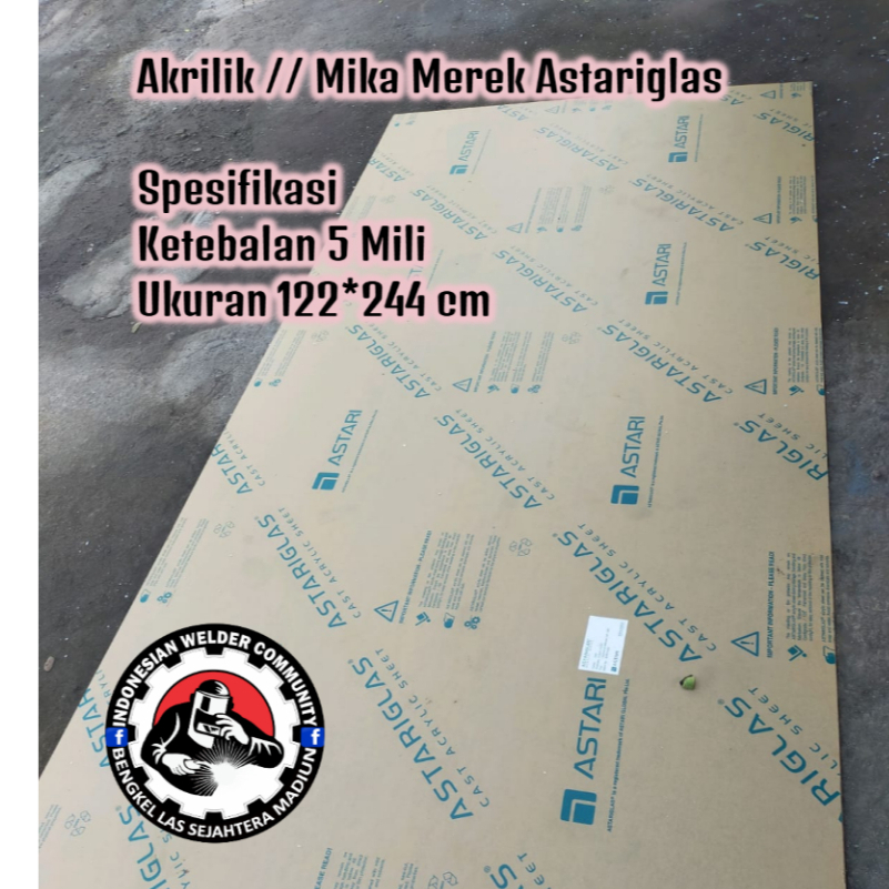 

Akrilik // Mika Merek Astariglas