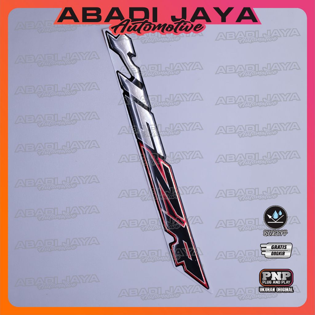 Emblem yamaha y15zr / emblem timbul y15zr / emblem mx king malaysia / stiker logo mx king