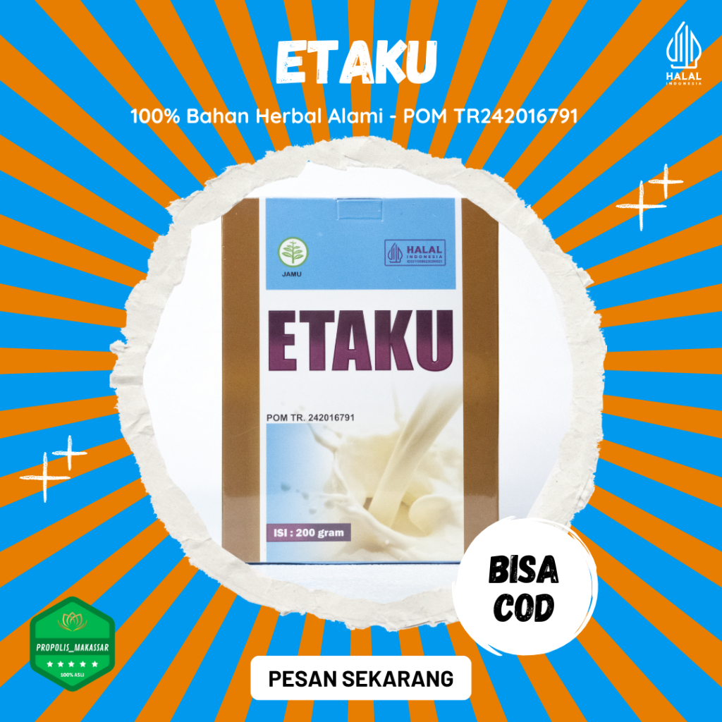 

Walatra Etaku Goat Milk - Susu Kambing Etawa Murni 100% Asli Isi 200 Gram