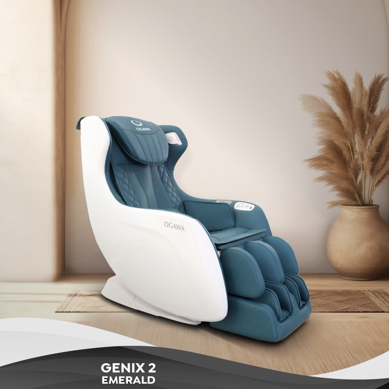 OGAWA Genix 2 Hybrid Massage Chair with Zero Wall Tech / Kursi Pijat
