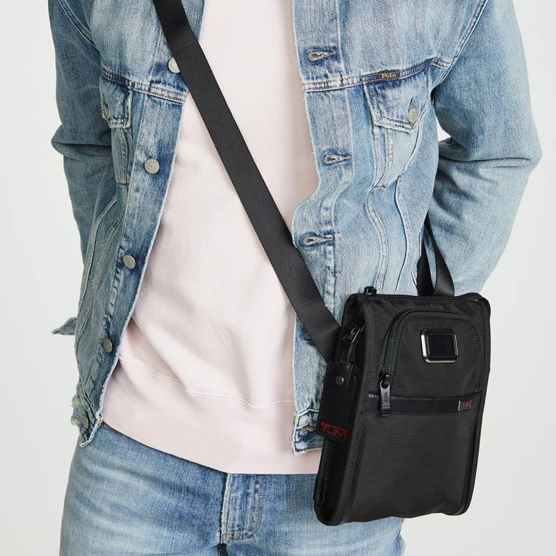 TUMI Alpha Gen 4.3 Core Small Pocket Crossbody Bag in Ballistic Nylon