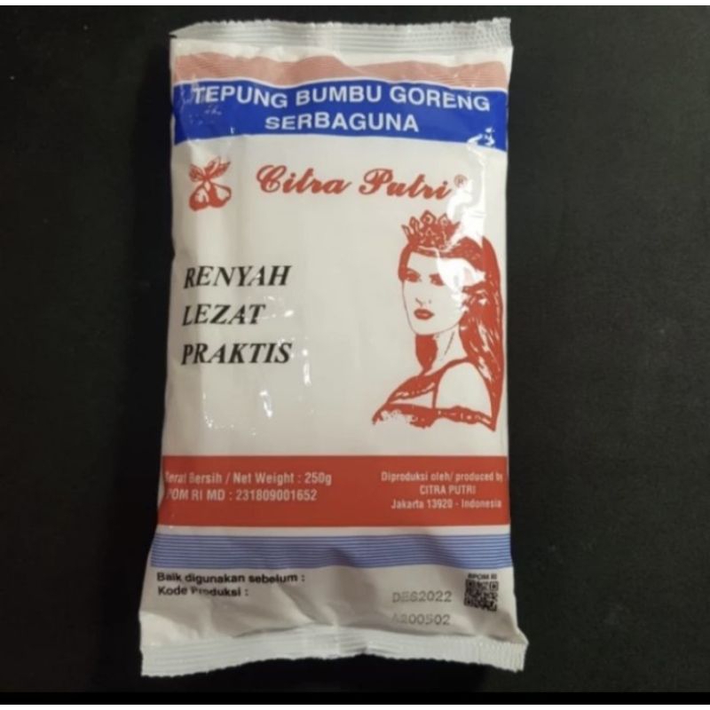 

Tepung Bumbu Serbaguna Citra Putri 250gr