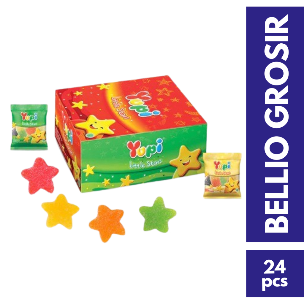 

Permen Yupi Little Stars Box Isi 24Pcs 24 Pcs