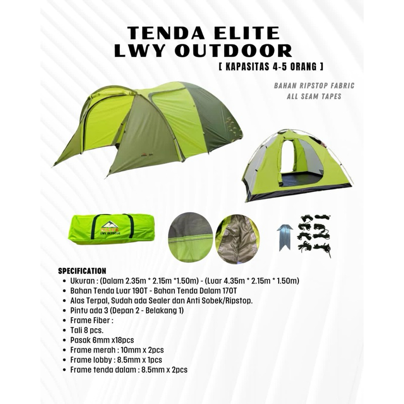 TENDA LWY OUTDOOR