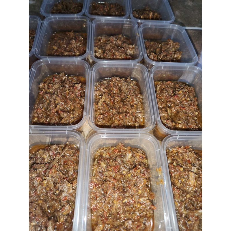 

sambal teri tumbuk pedas khas kalimantan 150gram