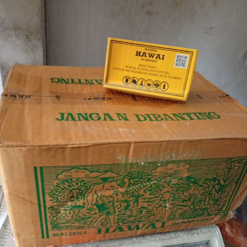 

Tepung Maizena Hawai 200gr Karton Dus