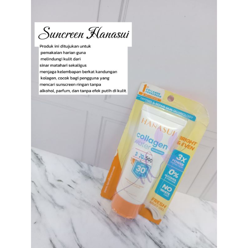 SUNCREEN HANASUI COLLAGEN SPF 30PA+++
