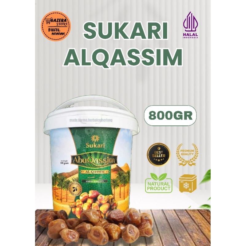 

Kurma Al qassim ember 800gr | Kurma Sukari Ember Premium Quality Fresh
