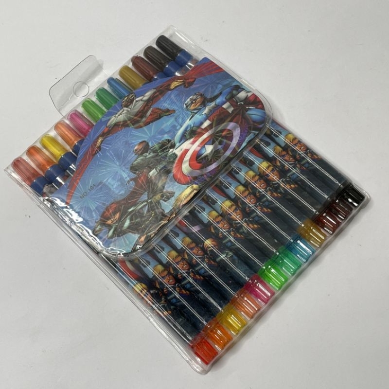 

crayon putar panjang 12 warna