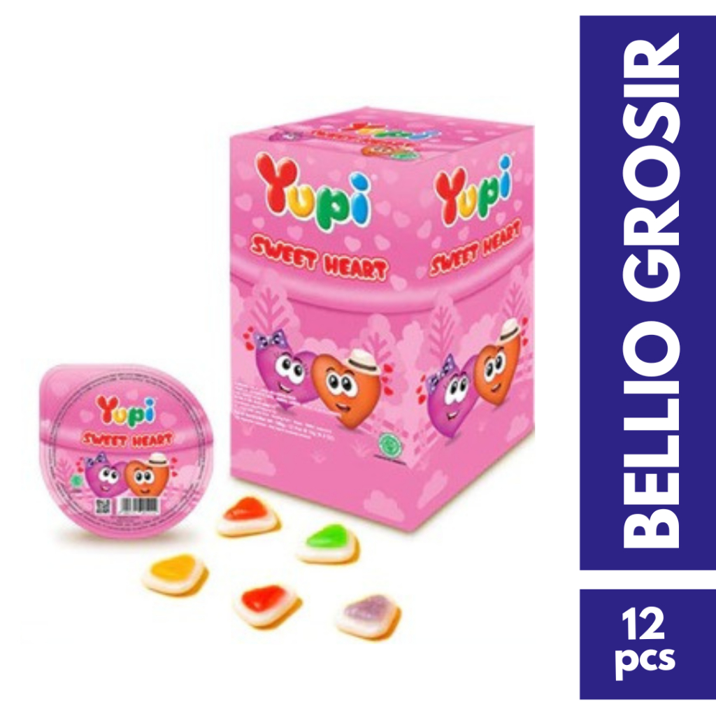

Yupi Sweet Heart | Isi 12 @12gr