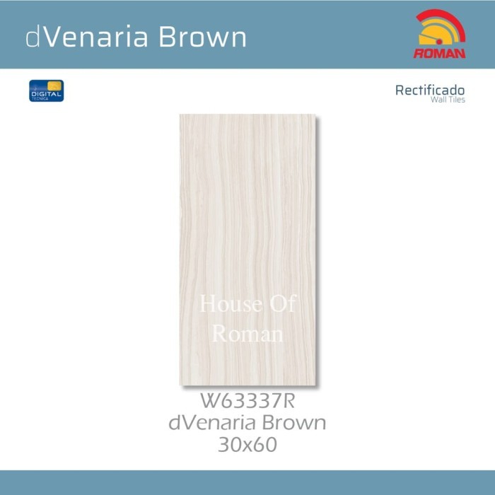ROMAN KERAMIK dVenaria Brown 30x60R W63337R ROMAN ROMAN KERAMIK
