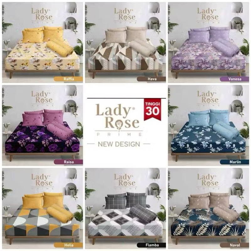 Sprei Lady Rose King B4 180x200