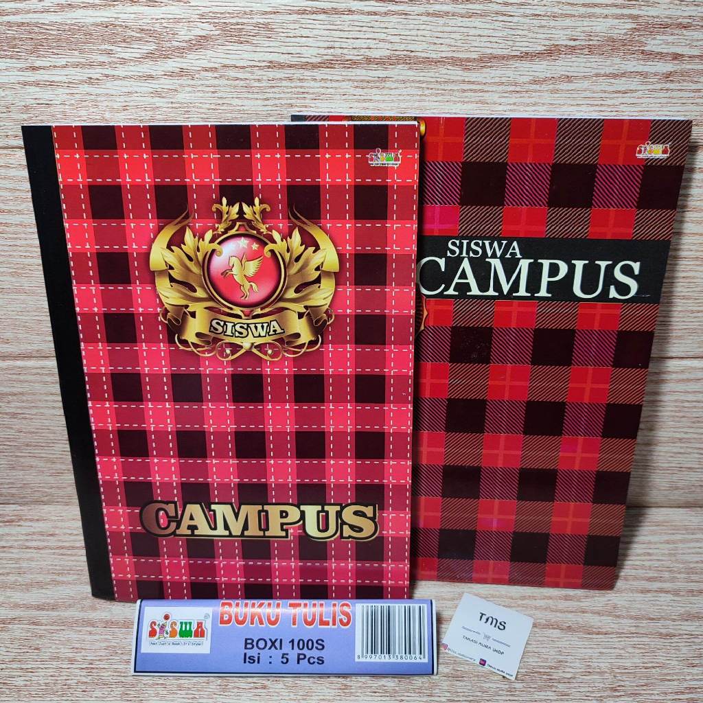 

ISI BUKU 100 SHEETS CAMPUS/PCS