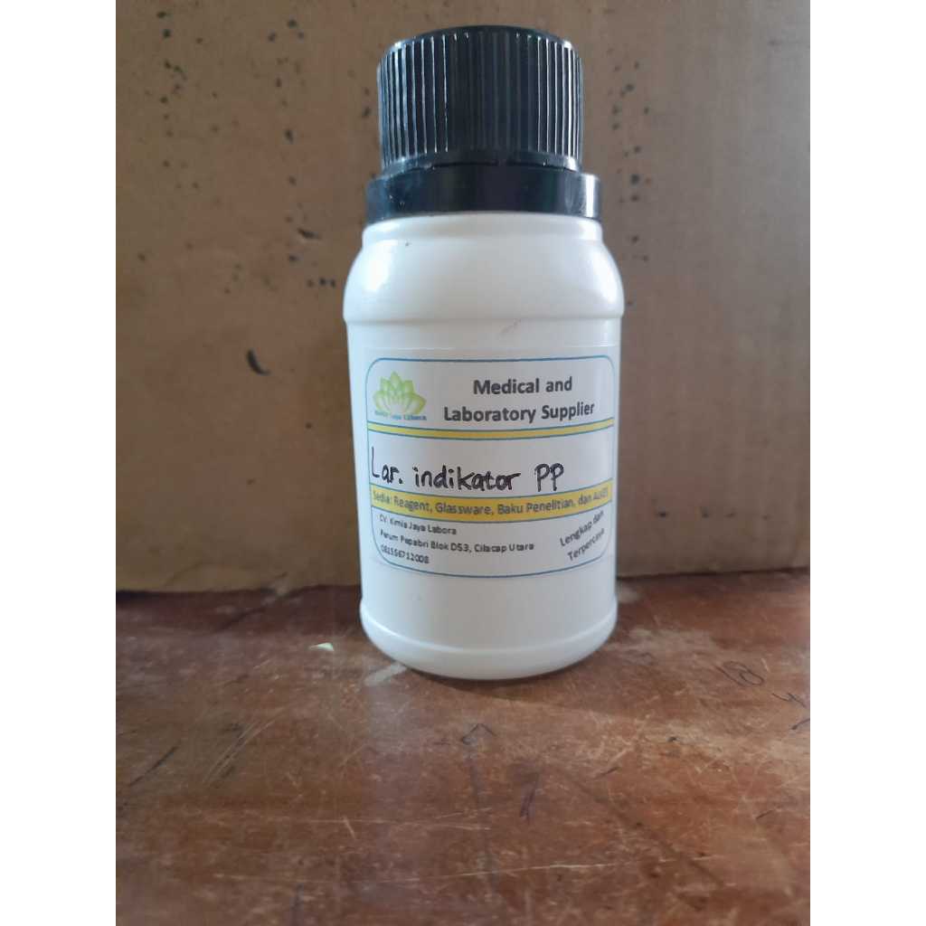 

Indikator PP Larutan Phenolphtalein Sol _ecer 50ml