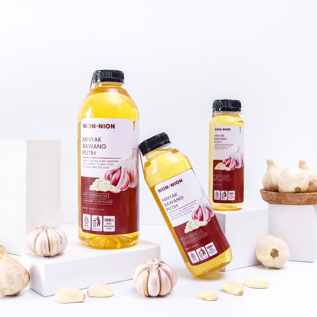 

Minyak Bawang Putih Goreng Fried Garlic Oil Minyak Masakan Murni Original 250 ml, 500 ml, 1 Liter