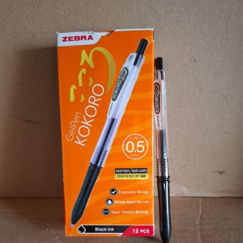 

pen gel kokoro 0.5mm hitam