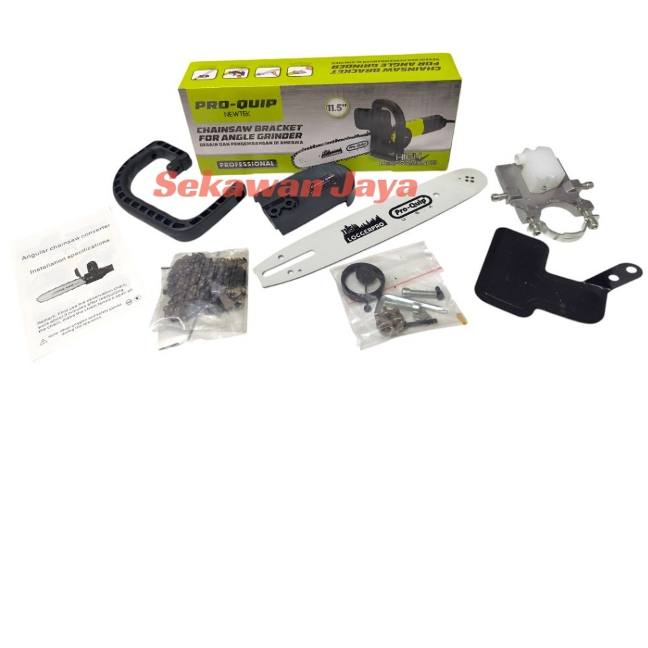 PRO-QUIP Bracket Chainsaw Grinder / Bracket Chain Saw Gerinda 11,5 INCH /  Chainsaw Mini Proquip