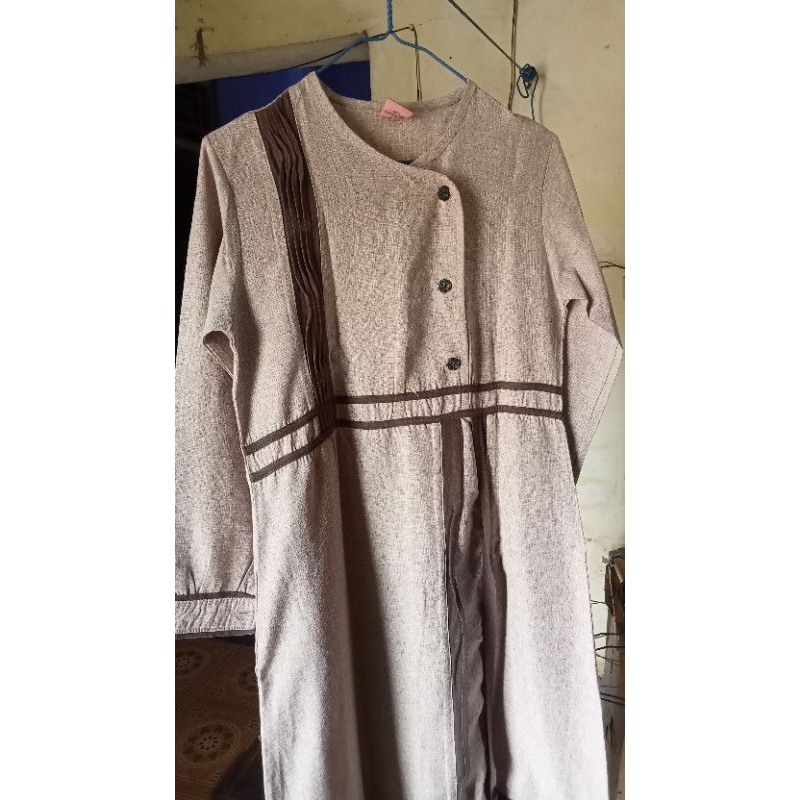 Preloved Baju Gamis Nibras ukuran XS