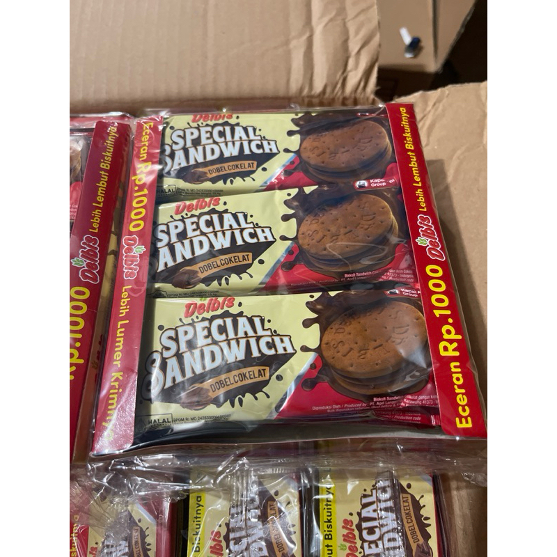 

Delbis special sandwich dobel cokelat