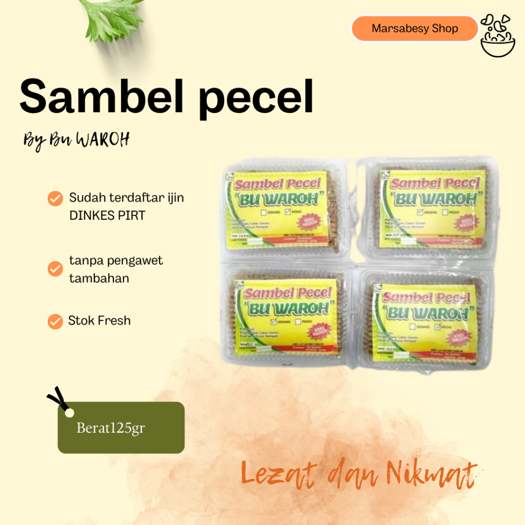

NEW Bumbu Pecel Bu Waroh Asli Oleh Oleh Khas Madiun MURAH BERKUALITAS