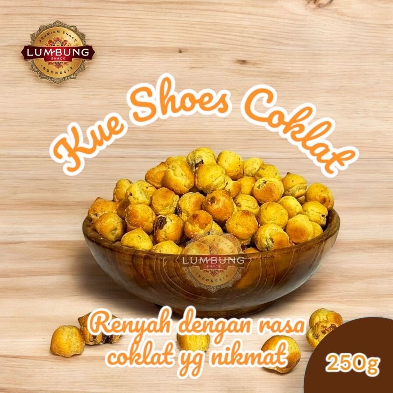

Camilan Snack Kue Shoes Coklat dan Bluberry 250g enak dan nikmat