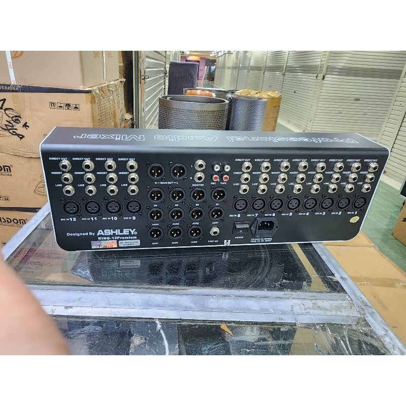 MIXER AUDIO ASHLEY KING 12 PREMIUM / KING12 PREMIUM -ORIGINAL