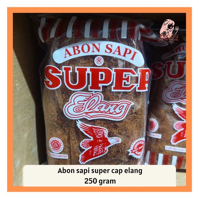 

Abon Sapi Super Cap Elang - 250 gram