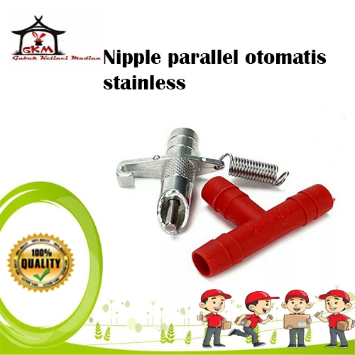 Nipel Kelinci Paralel Otomatis Bahan Stenlis Ecer