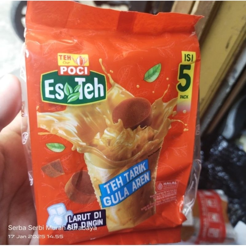 

teh poci es teh teh tarik gula aren