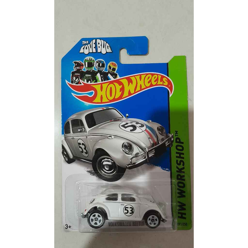 Mainan Mobil Diecast Hot Wheels Volkswagen Beetle "Herbie"