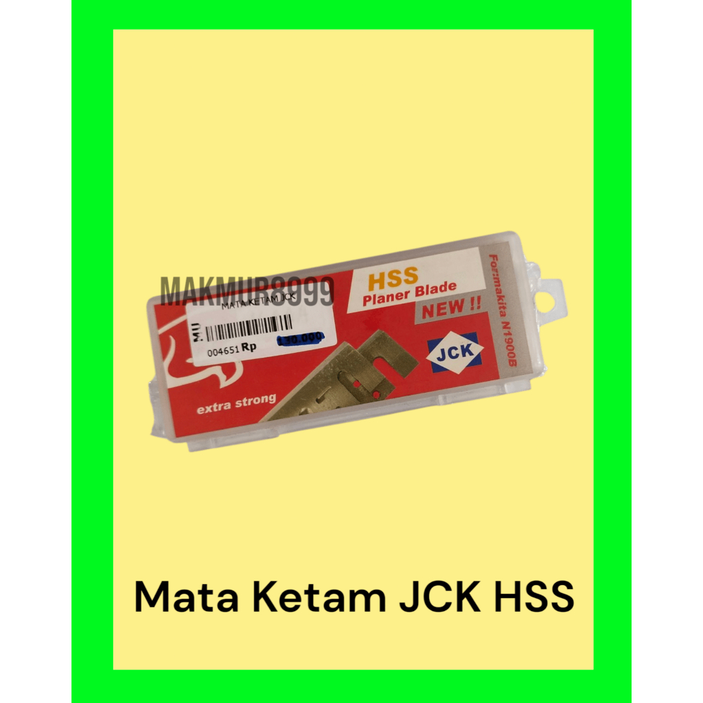 Mata Ketam JCK #Mata Pisau Serut JCK # Planer Blade JCK HSS