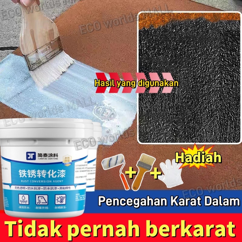Cat besi anti karat bening penghilang karat motor dan besi cairan pembersih karat besi dan stainless