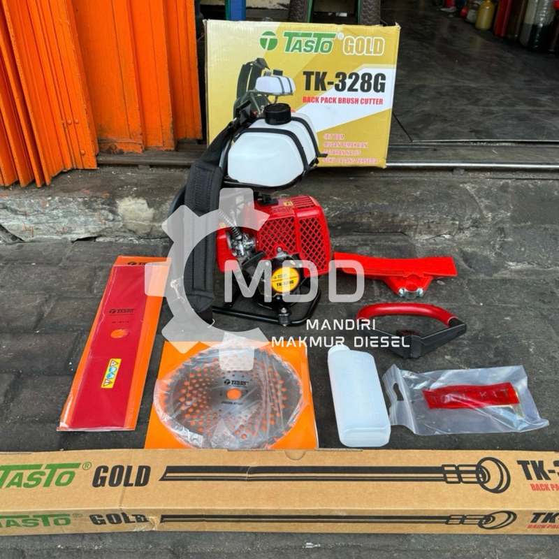 BRUSH CUTTER TASTO GOLD TK-328 GOLD 2 TAK MESIN BABAT POTONG RUMPUT TASTO TK328 TASTO 328