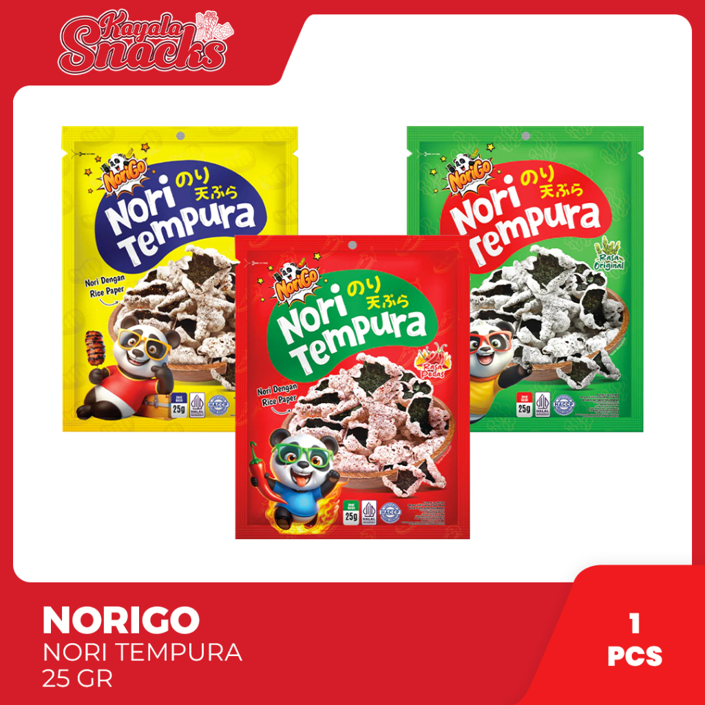 

NORIGO Nori Tempura 25gr - 1 Pcs