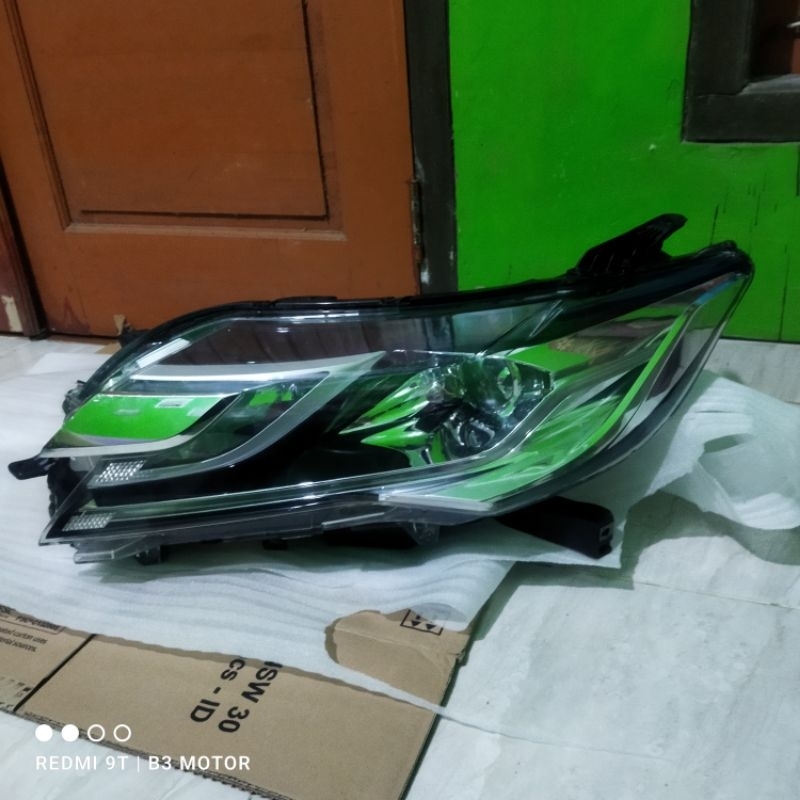 headlamp lampu depan Pajero Dakar