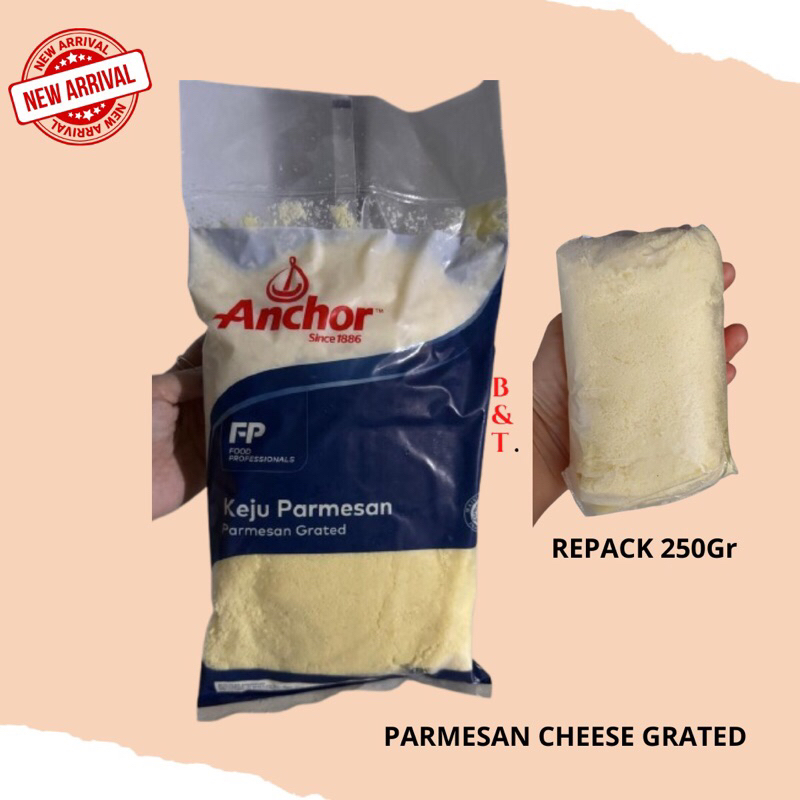 

Keju Parmesan Anchor Grated Repack