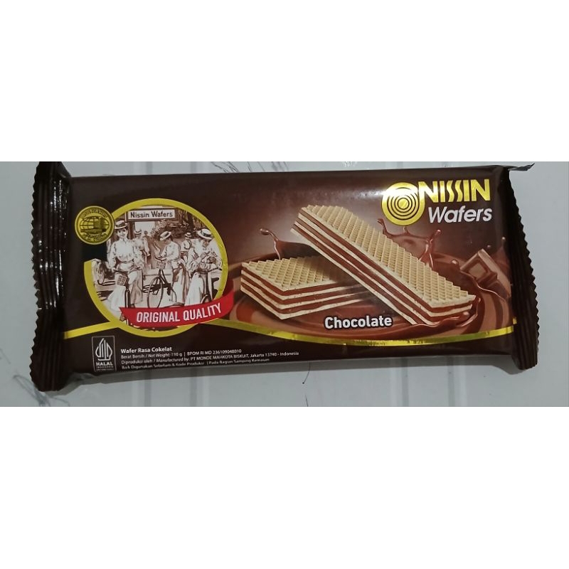 

nissin wafer chocolate 110gr