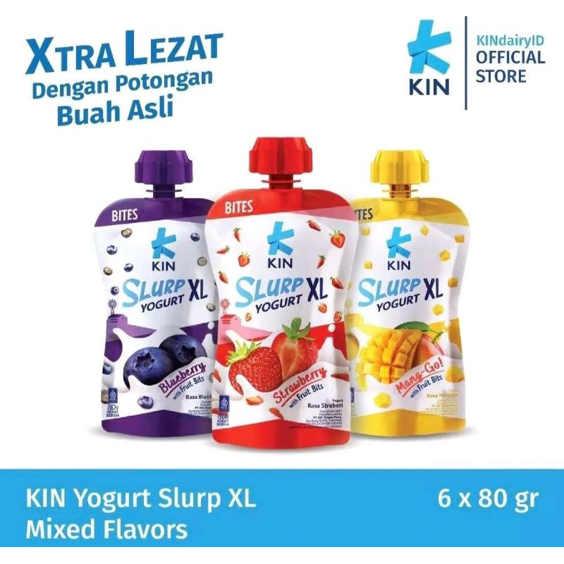 

KIN Yoghurt Slurp 80 Gram