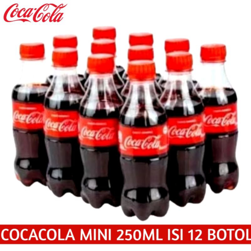 

Coca Cola Mini 250ml x 12 Botol(1 Dus)